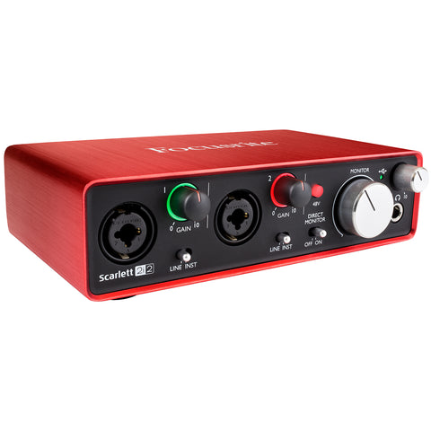 Focusrite Scarlett 2i2 MK2 Audio Interface (RENTAL)