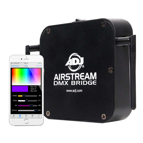 ADJ Airstream DMX Bridge WiFi Interface for Wireless DMX Control (RENTAL)