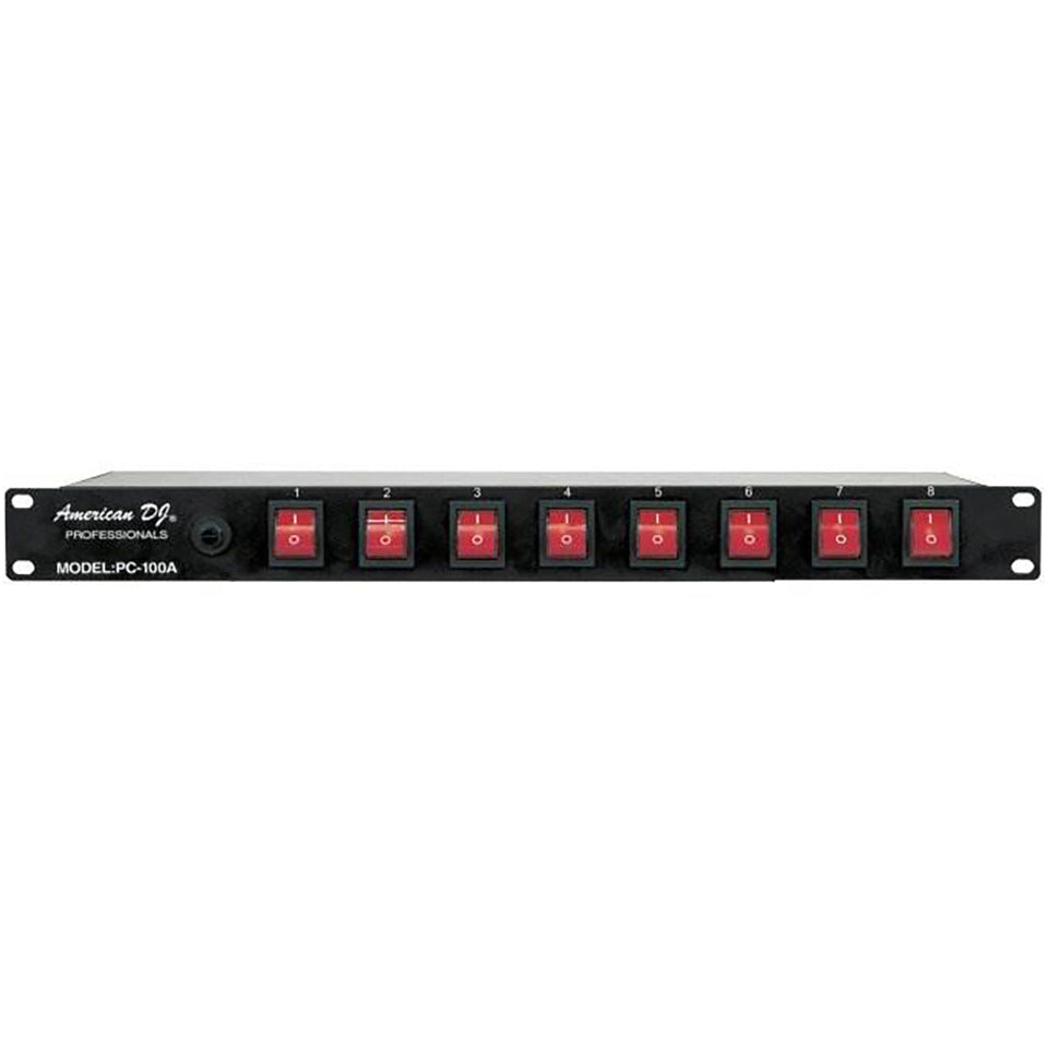 ADJ PC-1000A 8-Channel Power Control Pack w/ Switches (RENTAL)