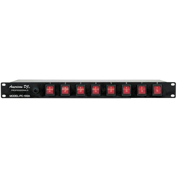 ADJ PC-1000A 8-Channel Power Control Pack w/ Switches (RENTAL)