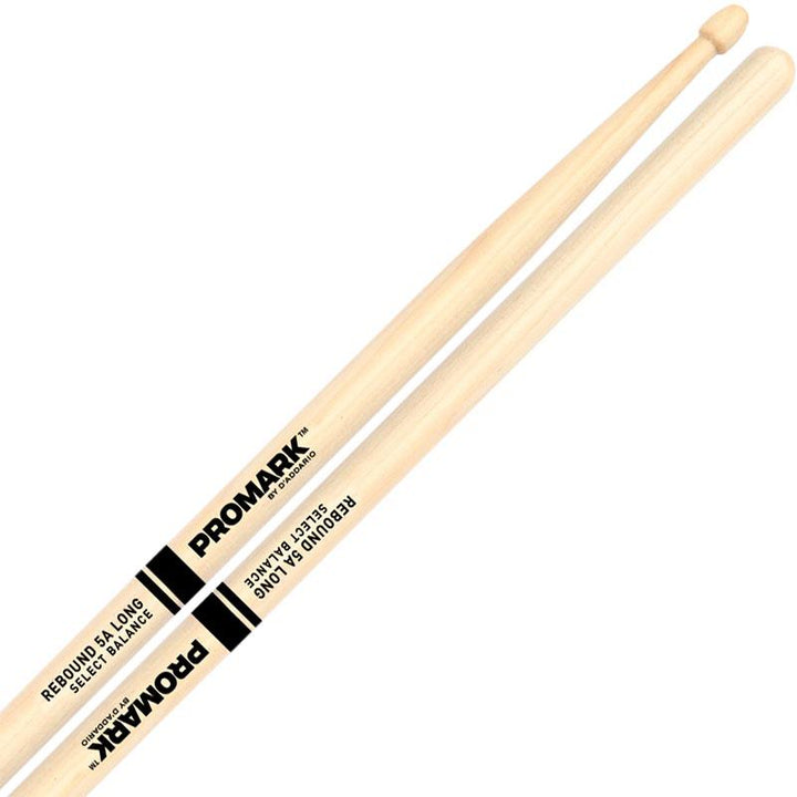 Promark RBH565LAW -Promark Rebound 5A Long Drumstick Acorn Wood Tip