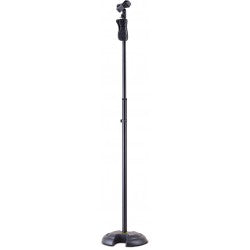 Hercules Stands MS201B EZ Grip H-Shaped Base Microphone Stand & EZ Mic Clip