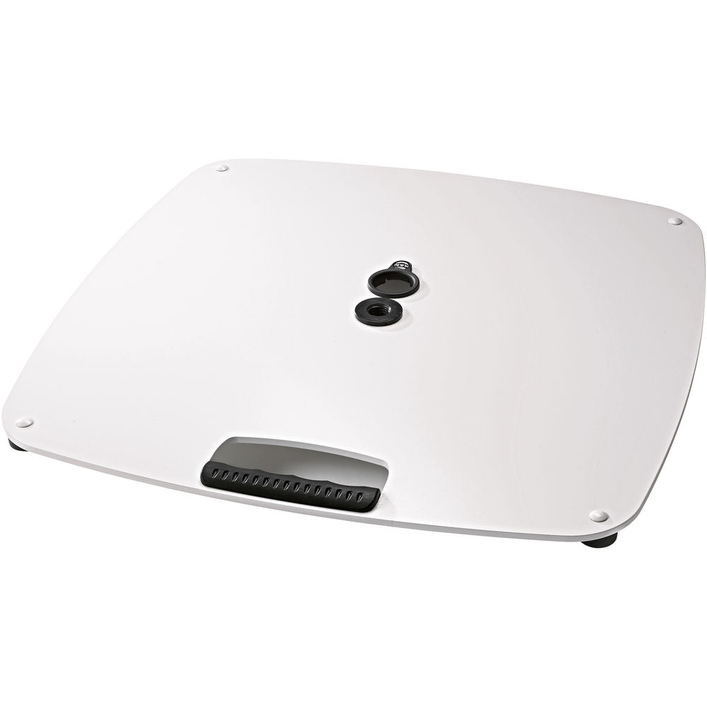 K&M Square Base Plate / M20 - White