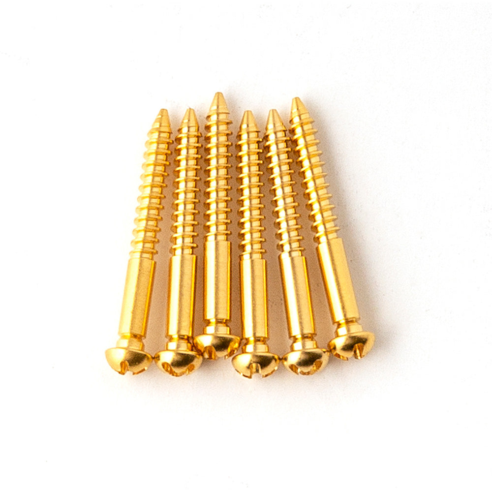 PRS Tremolo Bridge Knife Edge Screws (6 Pack) - Gold
