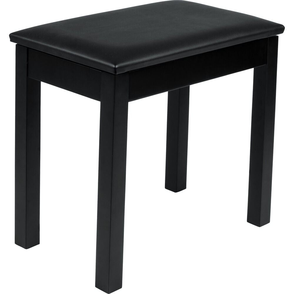 Gator Deluxe Wooden Piano Bench - Black