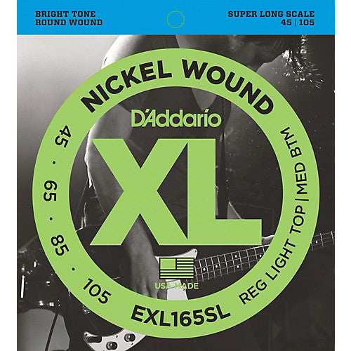 D'Addario EXL165SL - SET BASS XL 45-105 SUP LONG