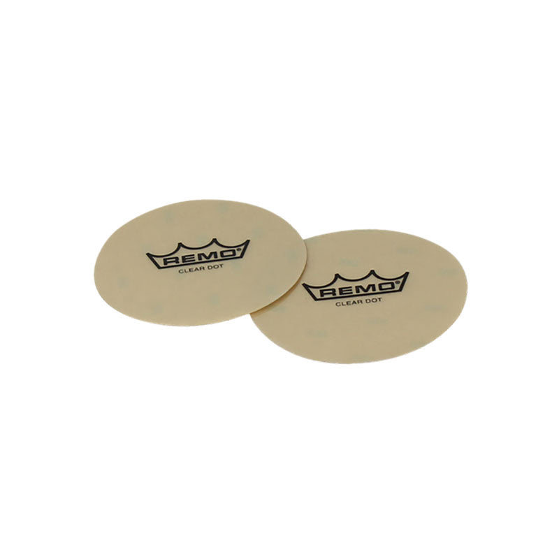Remo HK-6204-02 - Remo Clear Dot Kick Patch 2 Pack