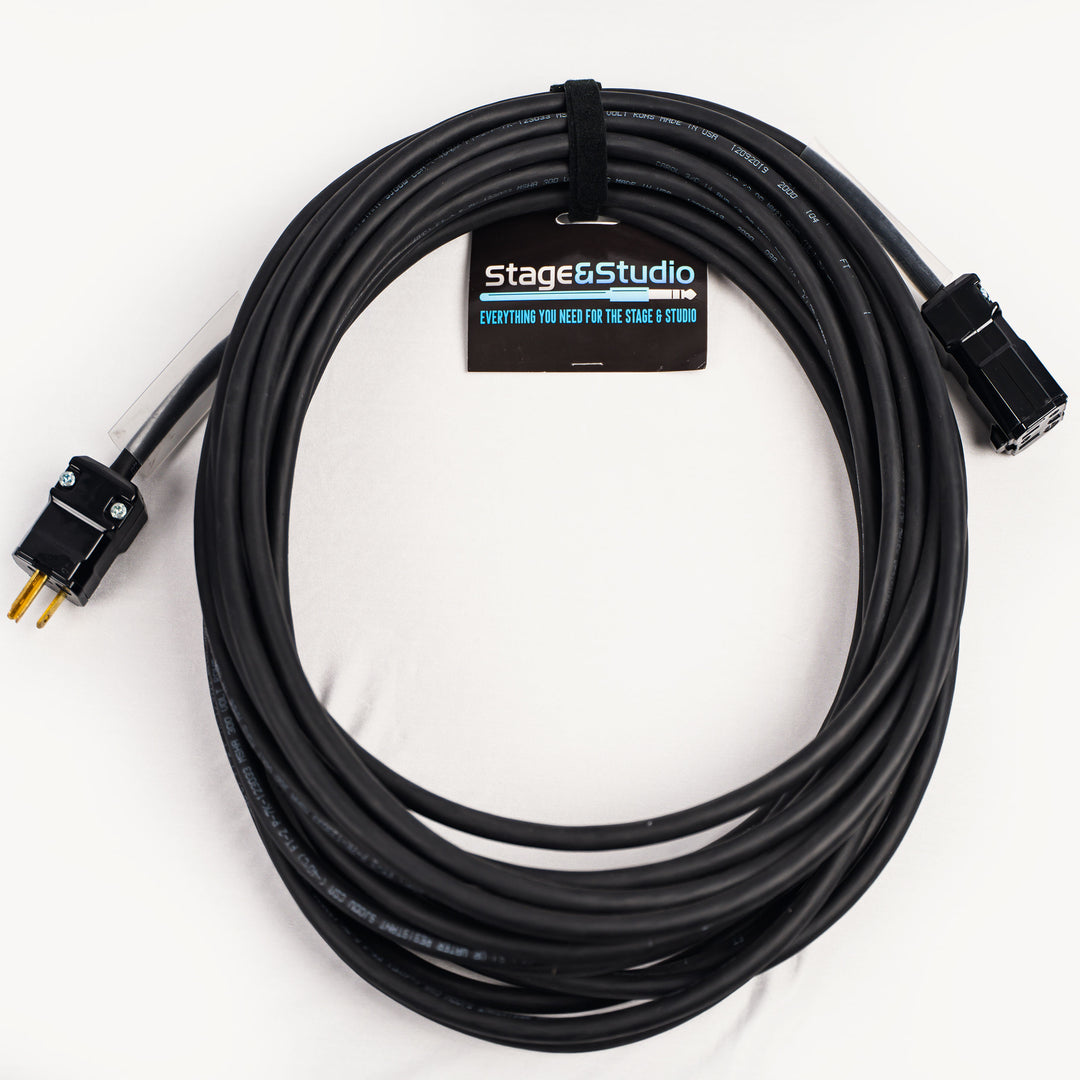Stage & Studio 50ft U-Ground Extension - AC Power Cable