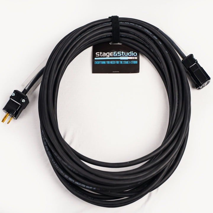 Stage & Studio 50ft U-Ground Extension - AC Power Cable
