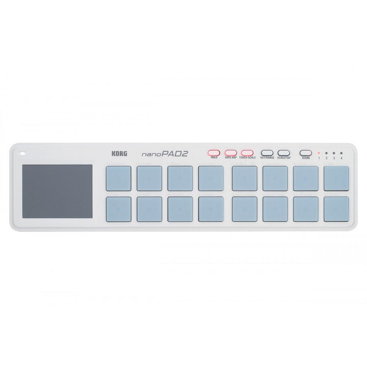 Korg nanoPAD2 USB Pad Controller (White)