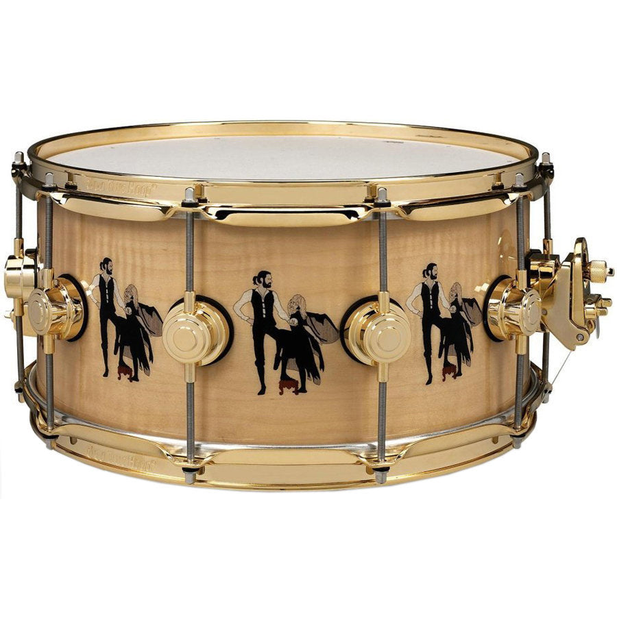 DW Collector's Series Icon Snare Drum (6.5x14) Fleetwood Mac w/ Gold Hardware