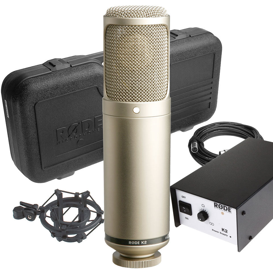 Rode Microphones K2 Variable Pattern Dual 1'' Condenser Valve Microphone