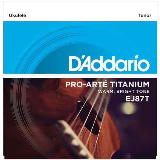 D'Addario EJ87T - SET TENOR TITANIUM UKULELE