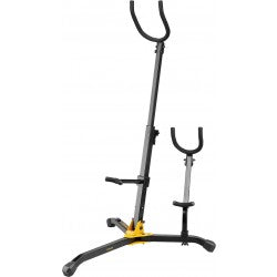Hercules Stands DS536B Multi Stand for Baritone Sax & Alto / Tenor Sax