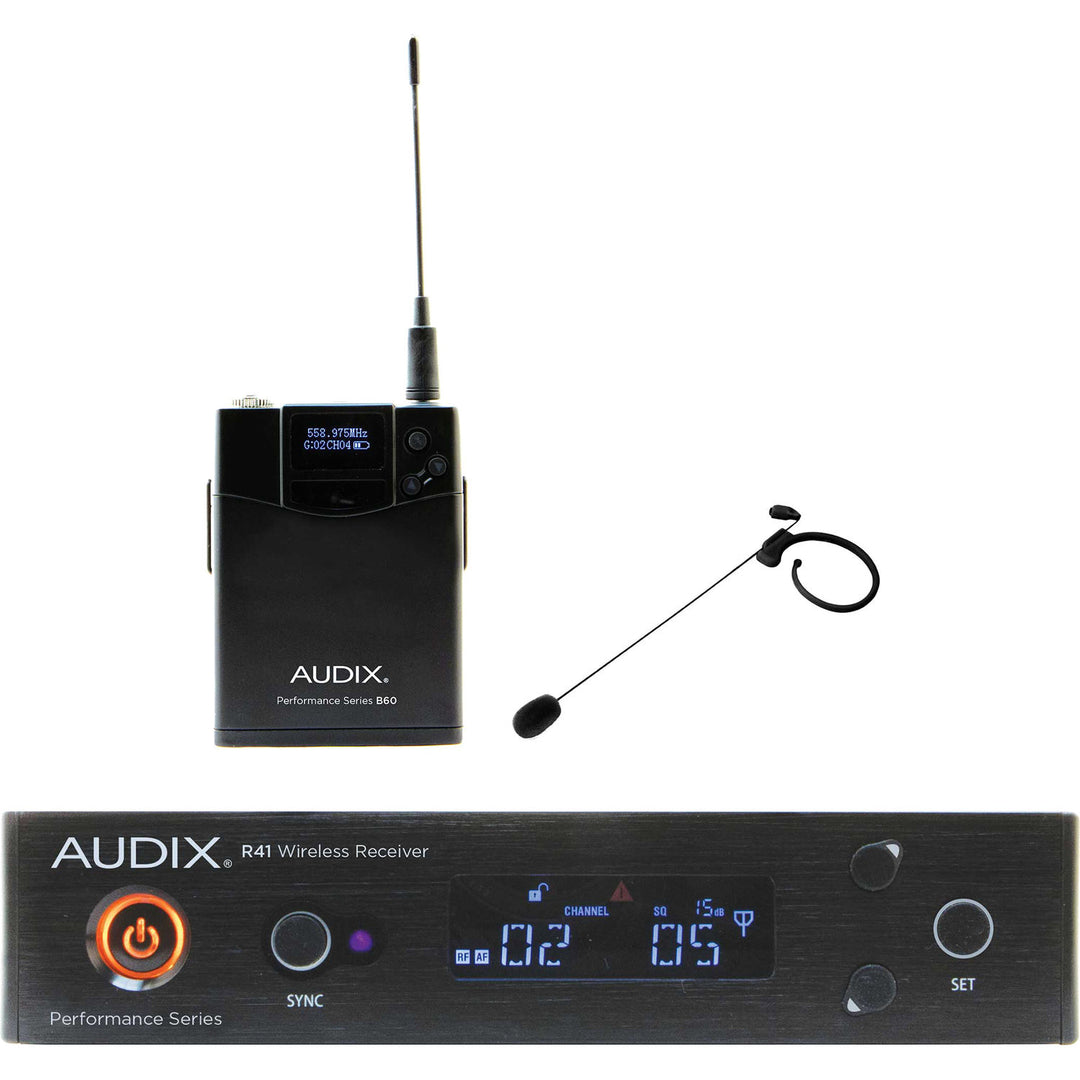 Audix AP41 HT7 Headworn Earset Wireless Microphone System - Black (A: 522 MHz – 554 MHz)