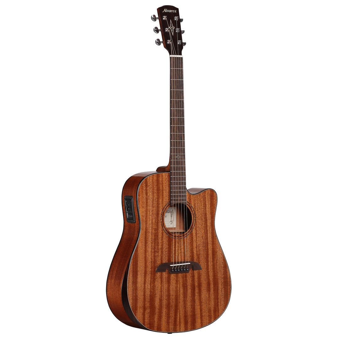 Alvarez ADM66CEAR - Artist Elite Acoustic Guitar w/ Bevel Edge and Cutaway - Natural Mahogany