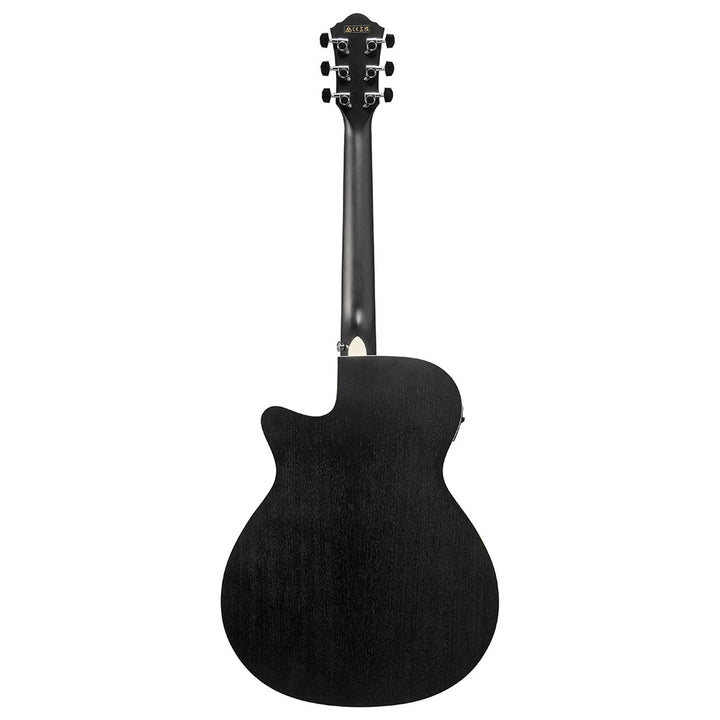 Ibanez AEG7MH Acoustic-Electric Guitar - Weatherd Black Open Pore