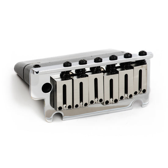 Fender American Deluxe Strat Bridge Assembly, Chrome - Chrome
