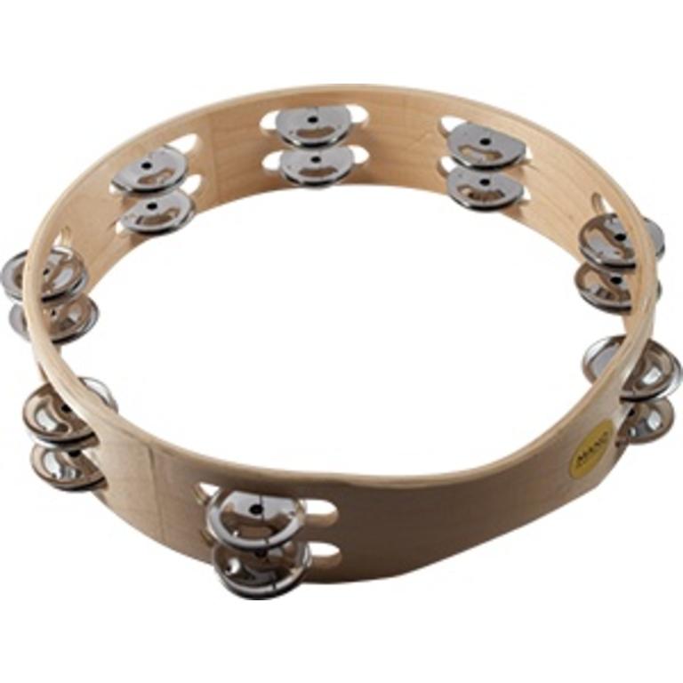 Mano Percussion MP-T10-16 - Tambourine. 10", 16 Jingles Tambourine. 10", 16 Jingles