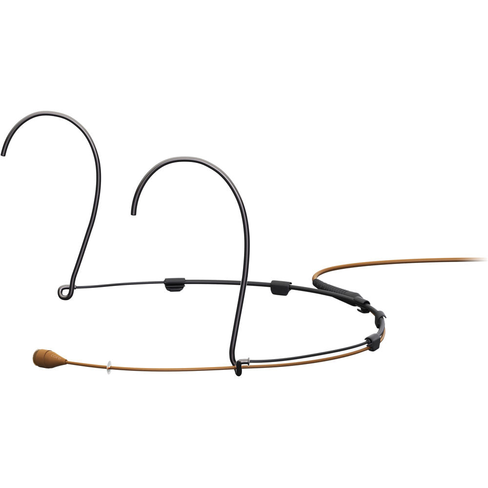 DPA Microphones d:fine Core 4066 Omnidirectional Headset Microphone w/ 1/8” Mini Jack Connector - Medium, Brown