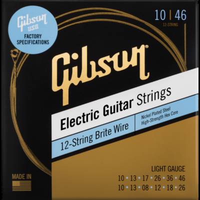 GIBSON BRITE WIRE 12 STRING - LIGHT