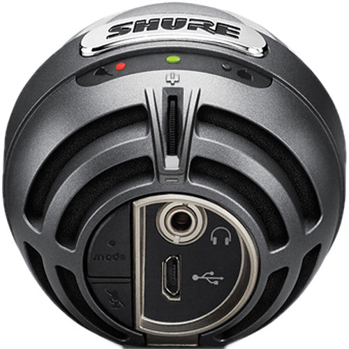 Shure MOTIV MV5 Digital Condenser Recording Microphone Grey