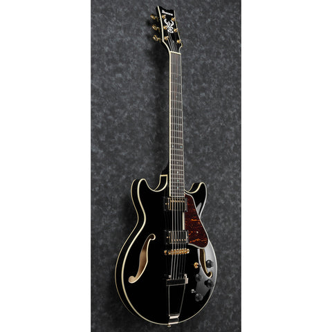 Ibanez AMH90 AM Artcore Expressionist Electric Guitar - Black
