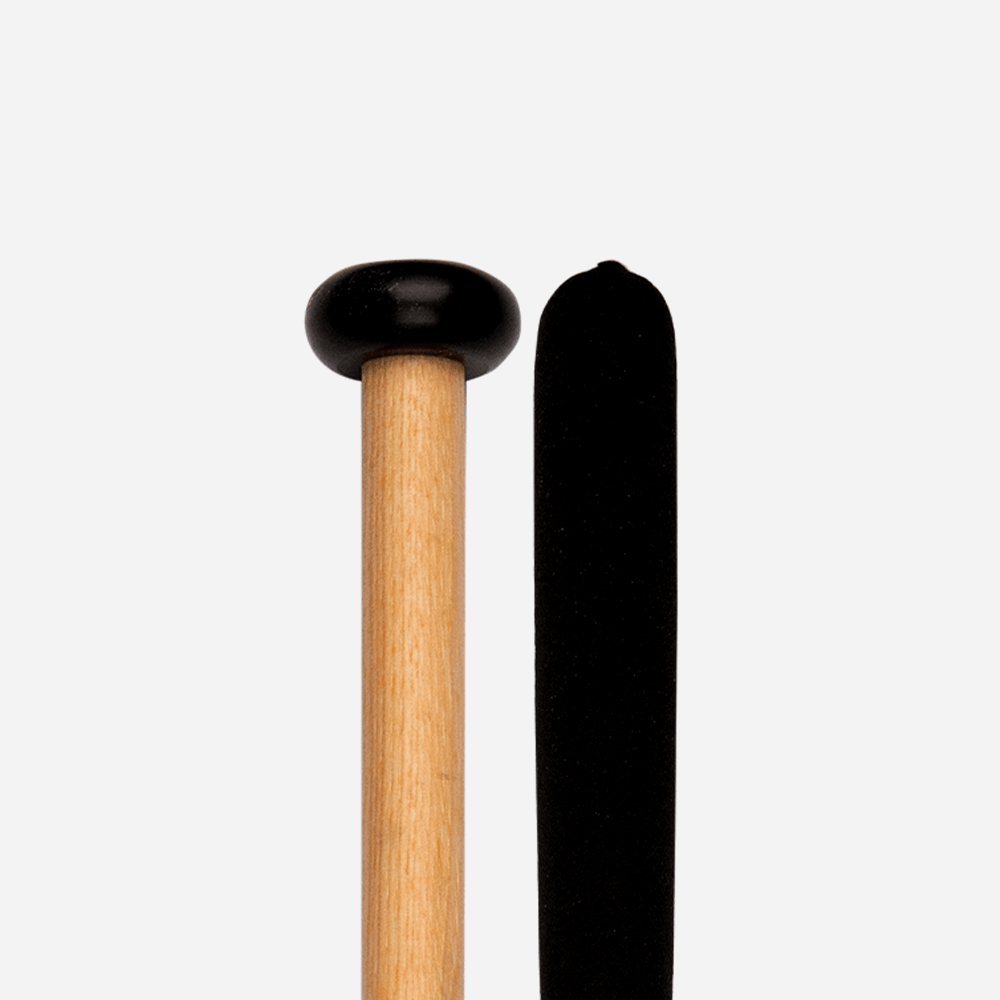 Promark ATH1 - Marching Series Nylon Marching Tenor Mallets With Hickory Handles