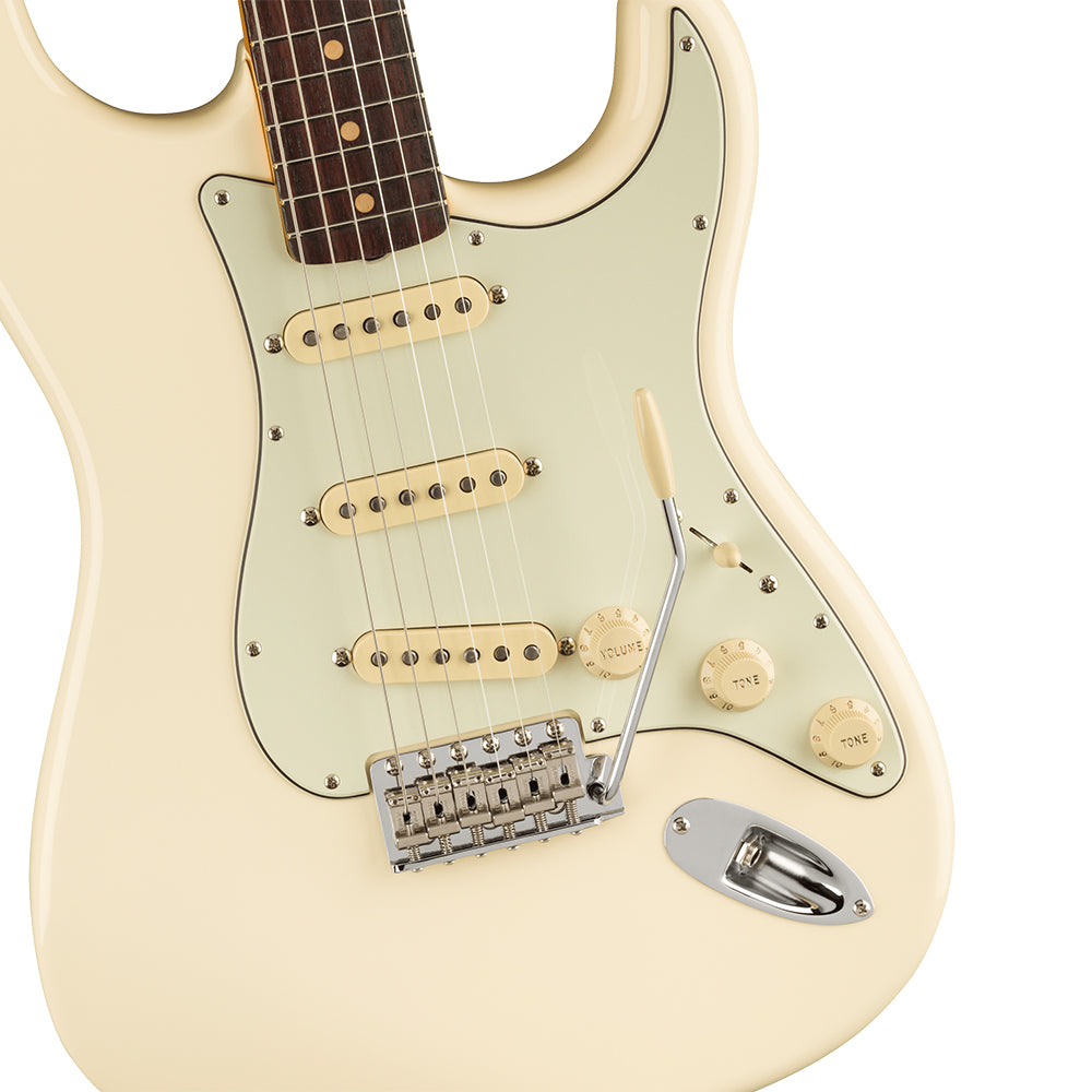 Fender American Vintage II 1961 Stratocaster Rosewood Fingerboard (Olympic White) Electric Guitar