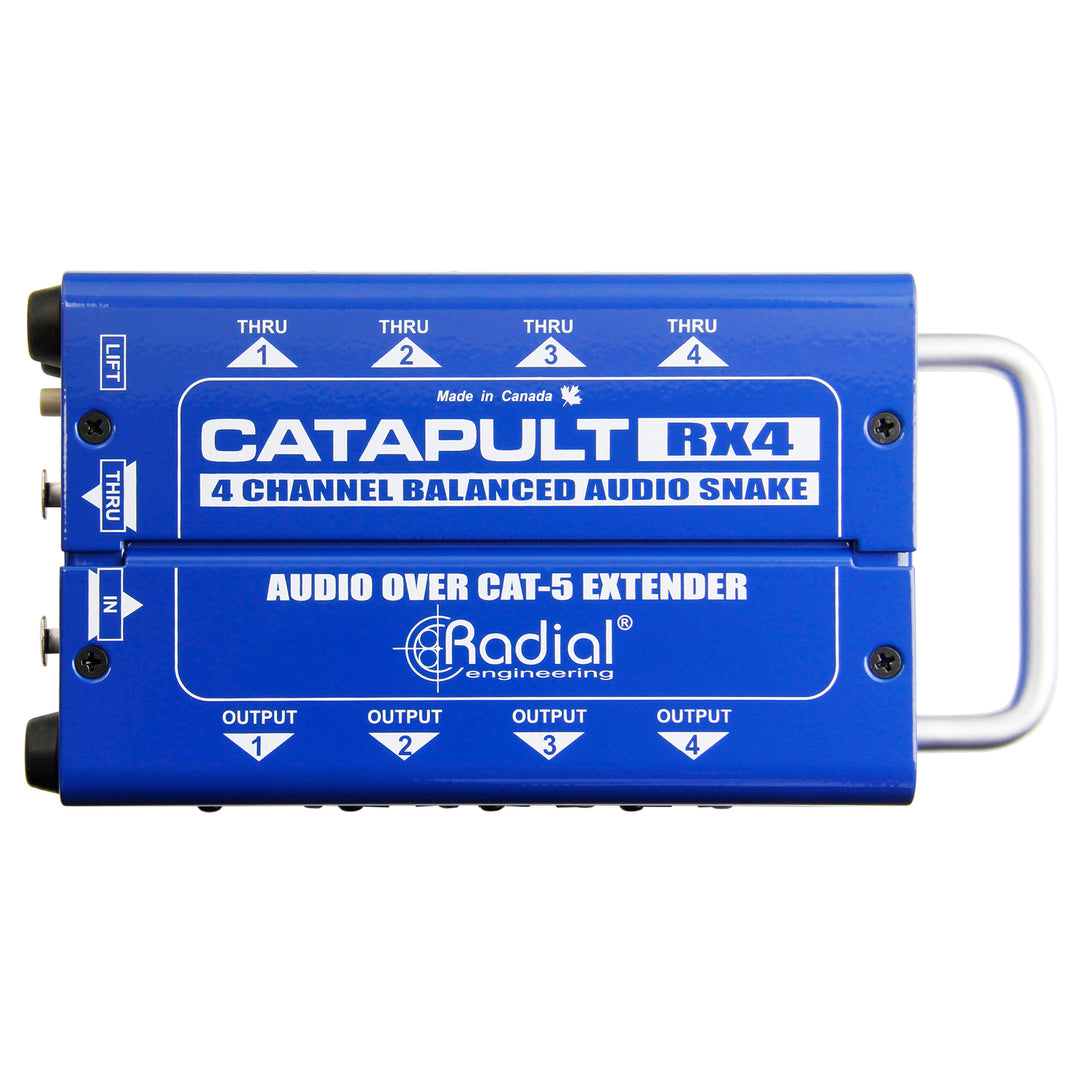 Radial Catapult RX4 Cat 5Snake for Audio/AES Routing (Receiver)