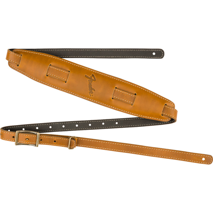 Fender Mustang Saddle Strap Vintage Guitar Strap - Butterscotch