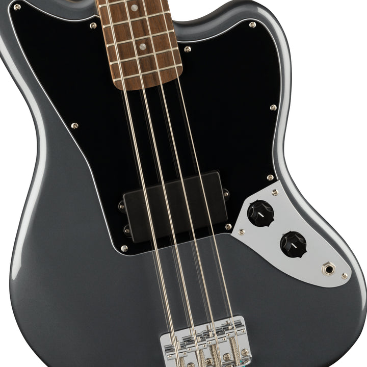 Squier Affinity Series Jaguar Bass (Charcoal Frost Metallic)