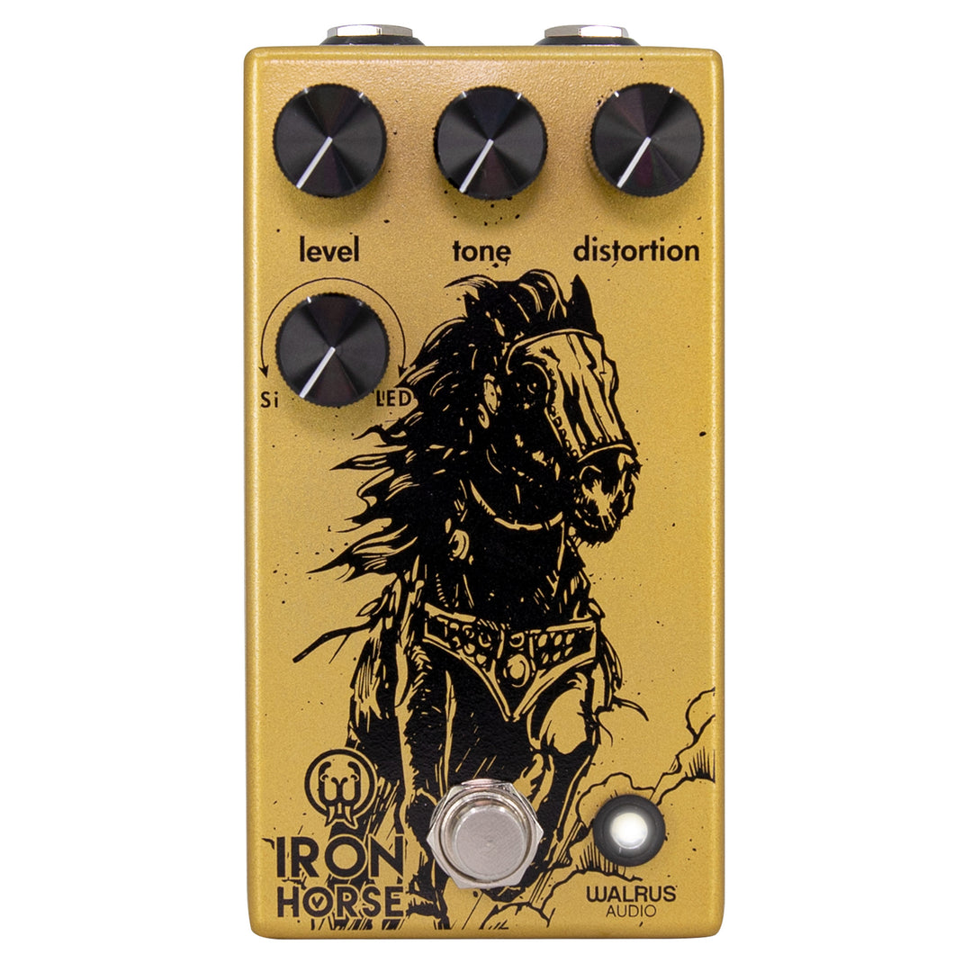 Walrus Audio Iron Horse V3 High-Gain Distortion LM308 Guitar Pedal