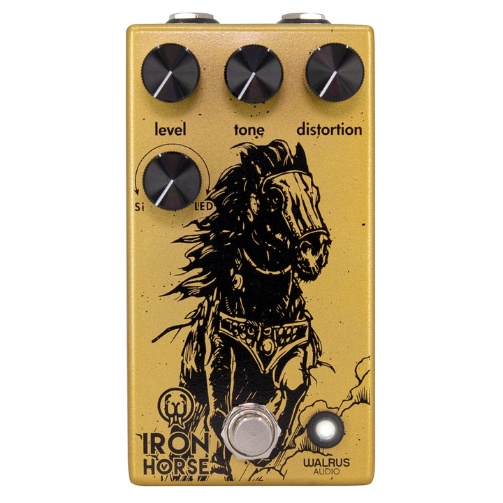 Walrus Audio Iron Horse V3 High-Gain Distortion LM308 Guitar Pedal