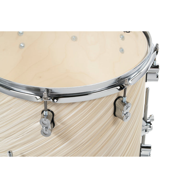 PDP Concept Maple Finish Ply CM Rock Kit Shell Pack w/ Chrome Hardware (14x24, 9x13, 16x16FT) - Twisted Ivory