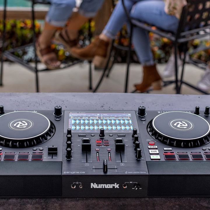 Numark Mixstream Pro Standalone DJ Console w/ Wi-Fi Music Streaming & Speakers