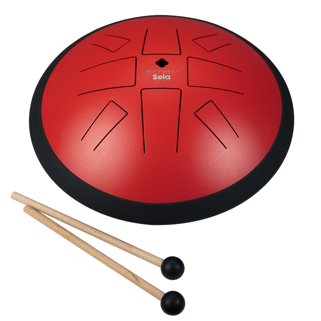 Sela SE374 Melody Tongue Drum 10“ C Pygmy Red