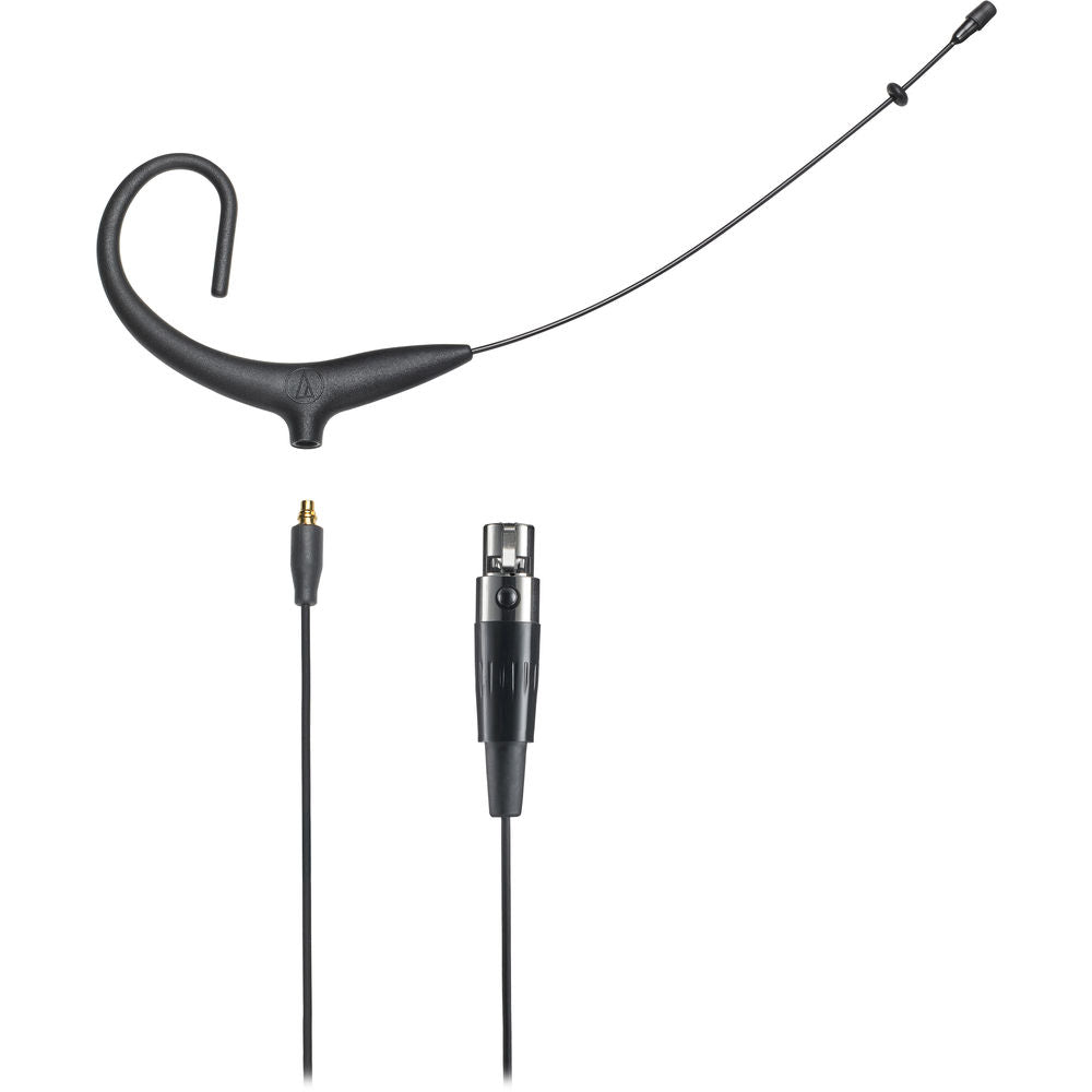 Audio-Technica BP892X MicroSet Omnidirectional Condenser Headworn Microphone - Shure Connector (Black)
