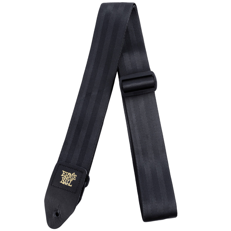 Ernie Ball Seatbelt Webbing 2” Guitar Strap - Black