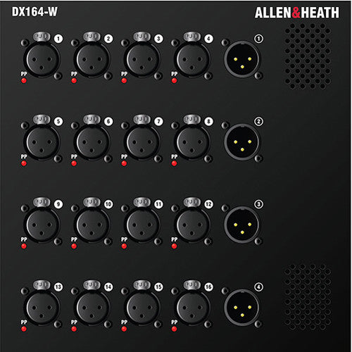 Allen and Heath 16 XLR Input / 4 XLR Output Wall Mount DX Expander