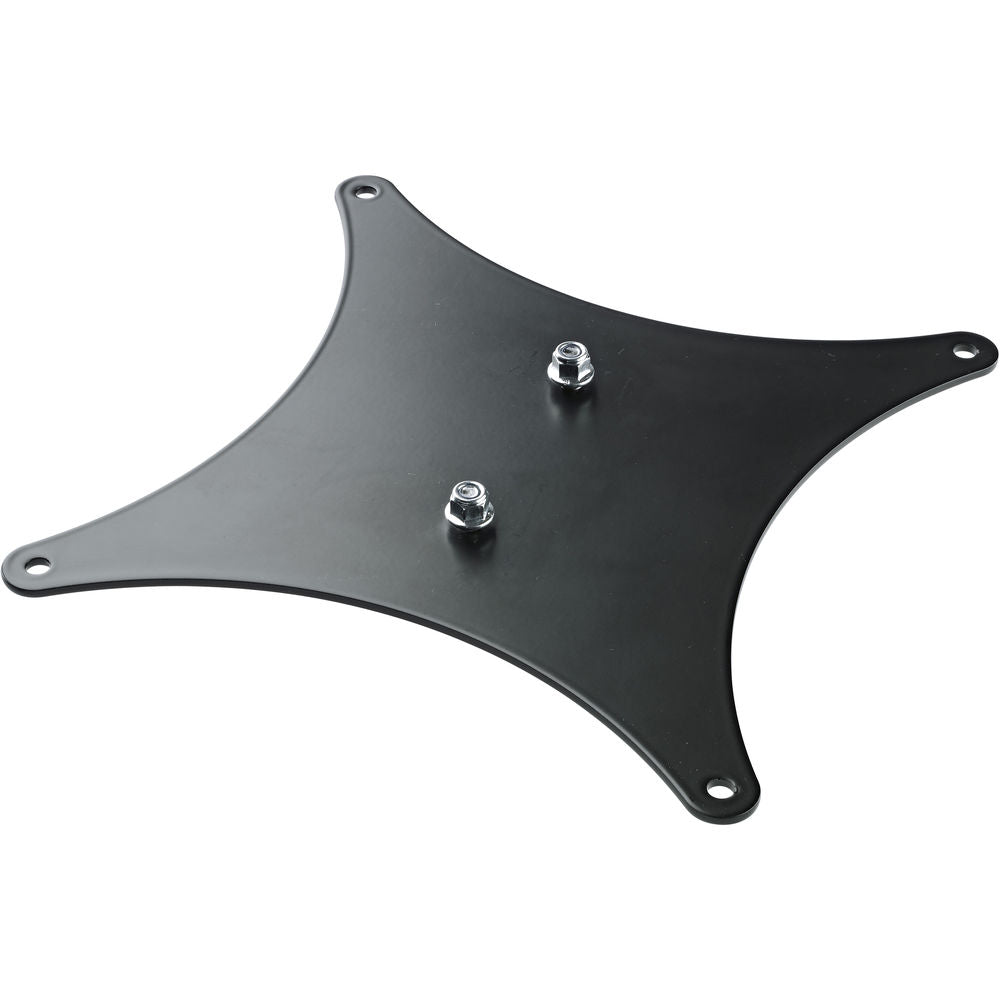 K&M 19617 Adapter Plate for VESA MIS-F 200 x 200mm Monitors - Black