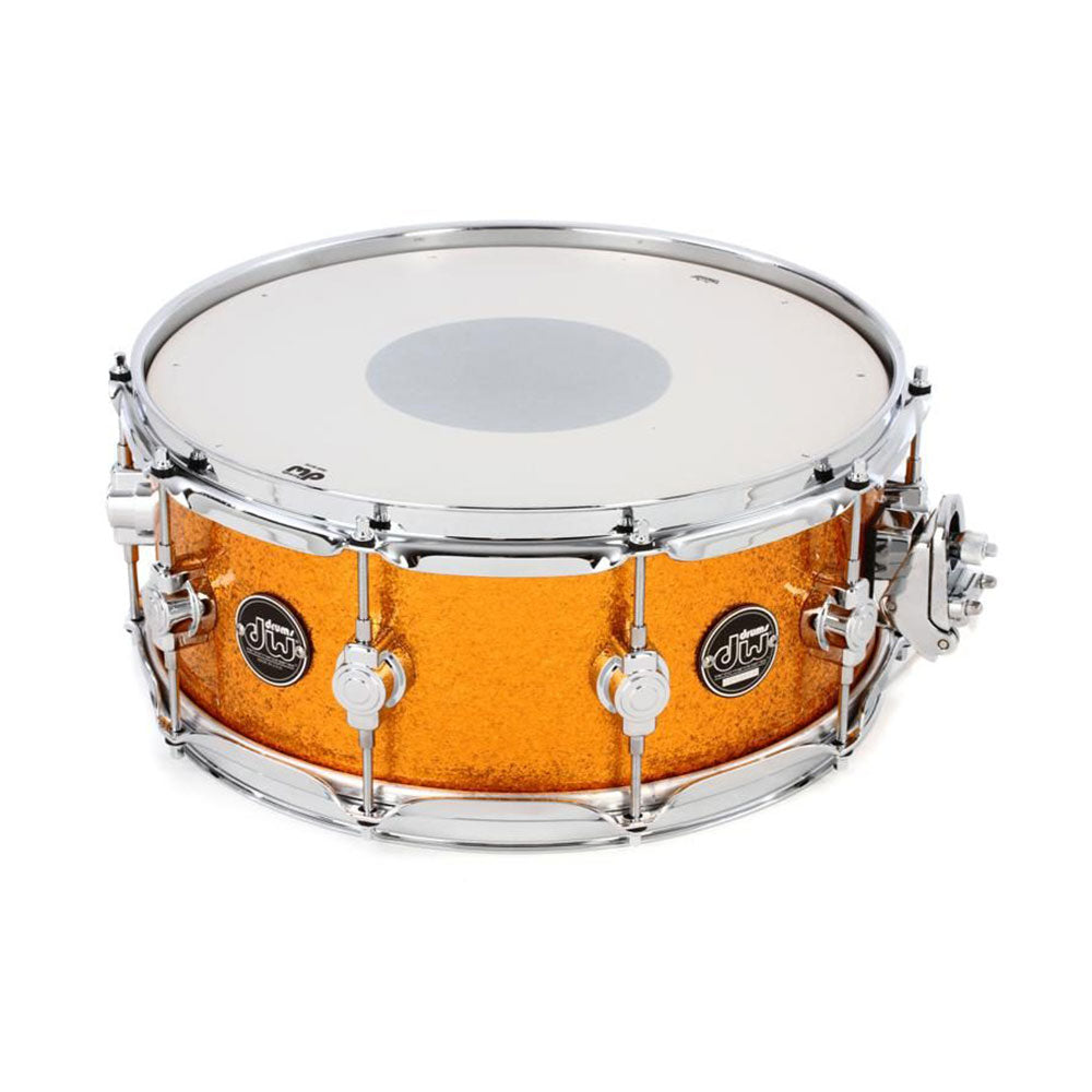 DW Performance Series Snare Drum 5.5x14 Finish Ply - Gold Sparkle