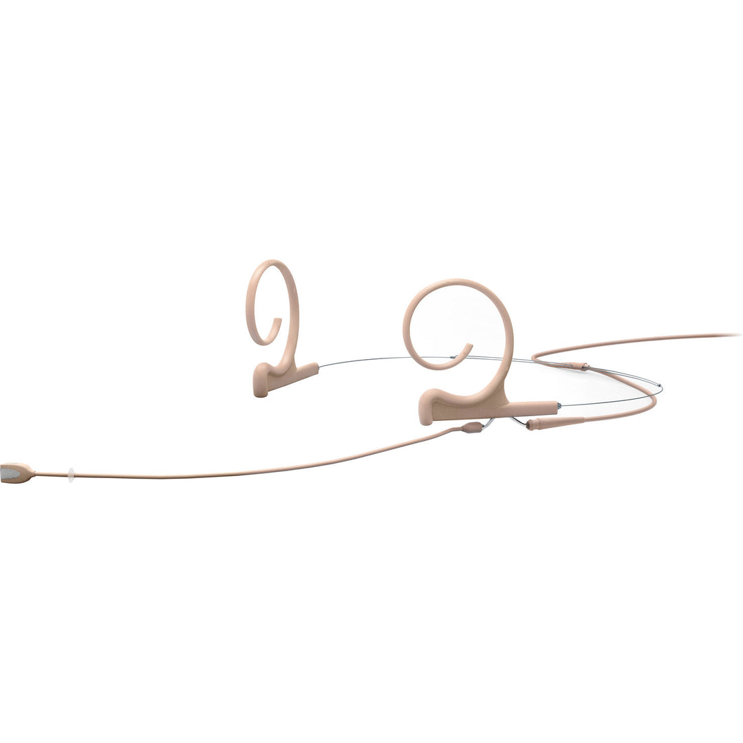DPA Microphones d:fine Core 4188 Slim Directional Flex Headset Mic, 120mm Boom with 3-Pin LEMO - Beige