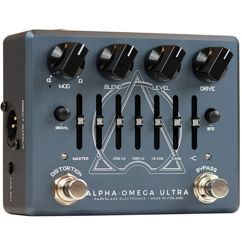 Darkglass Alpha Omega Ultra v2 Bass Preamplifier Pedal – Music