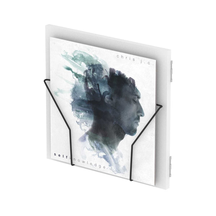Glorious Record Box Display Door - White