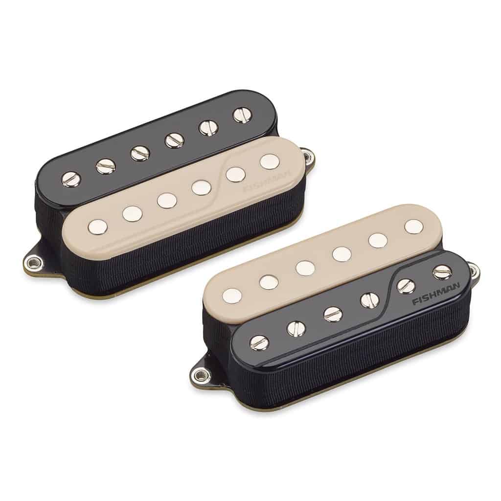 Fishman PRF-COC-SV2 Fluence Classic Humbucker Open Core - Reverse Zebra (Set of 2)