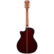 D'Angelico Premier Gramercy Acoustic Guitar - Translucent Black Cherry Burst