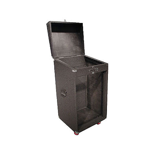 Odyssey CXC1016W Carpeted Console Rack Case {Black}