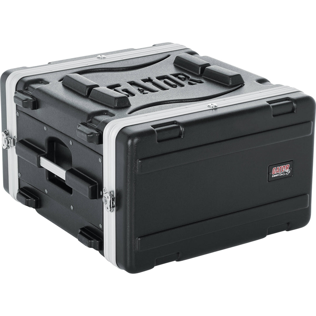 Gator GR-6L 6U Polyethylene 19'' Rack, 19.5'' Deep, Locking Lids