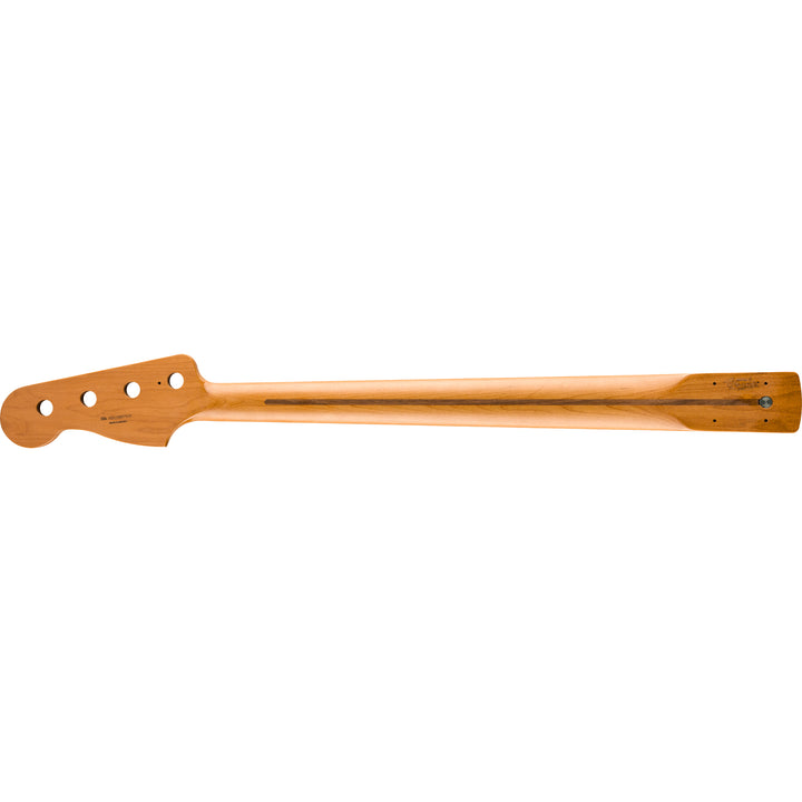 Fender Roasted Maple Precision Bass Neck - 20 Medium Jumbo Frets, 9.5'', Maple, C Shape